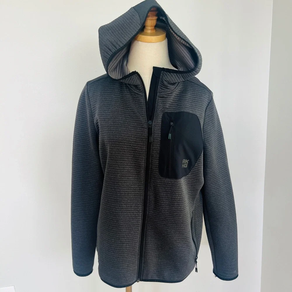 Men's Duluth Trading AKHG Blackburn Standard Fit Full Zip Hoodie Jacket Medium